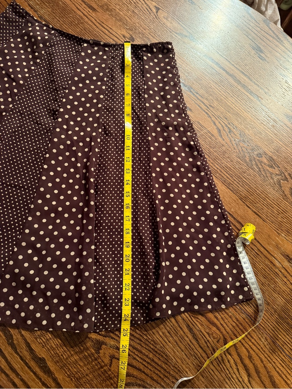 B moss polka dot skirt - Picture 4 of 6